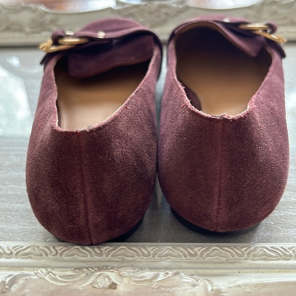 Tory Burch Madden Loafer Flats In Malbec. Size 8 1/2. New Condition. - Picture 5 of 5